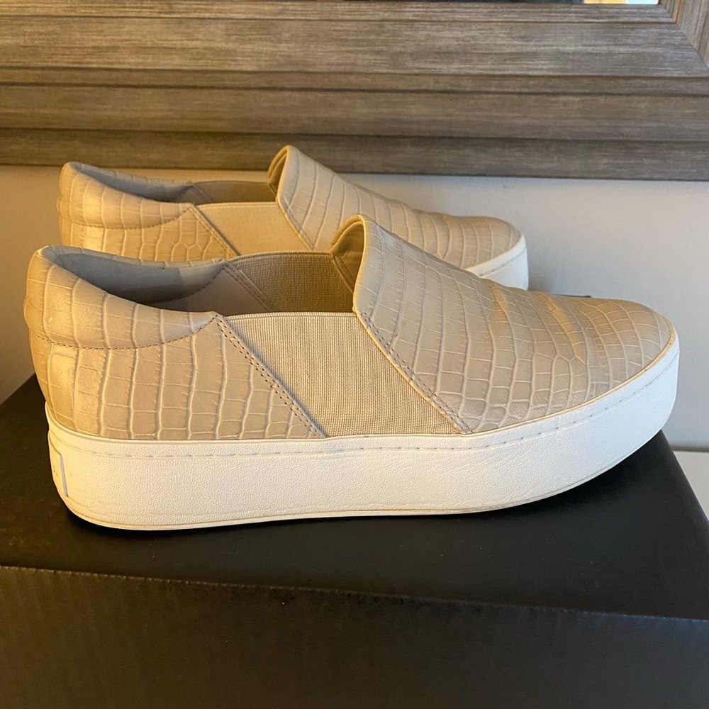 Vince Warren leather platform sneaker